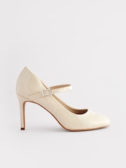 Bone Forever Comfort Round Toe Stiletto Mary Jane Heels - Image 2 of 7