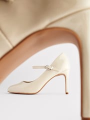 Bone Forever Comfort Round Toe Stiletto Mary Jane Heels - Image 7 of 7