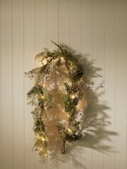 Bayswood Green Green Lit Garland 153cm - Image 1 of 4