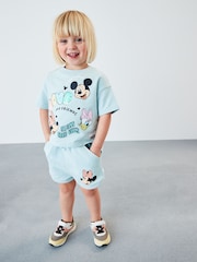 Blue Mickey & Friends Disney Short Co-ord (3mths-7yrs) - Image 2 of 6