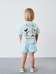 Blue Mickey & Friends Disney Short Co-ord (3mths-7yrs) - Image 3 of 6