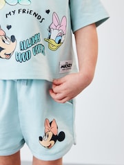 Blue Mickey & Friends Disney Short Co-ord (3mths-7yrs) - Image 4 of 6