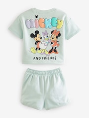 Blue Mickey & Friends Disney Short Co-ord (3mths-7yrs) - Image 6 of 6