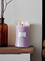 Woodwick Purple Large Hourglass Spa Candle - Image 1 of 2