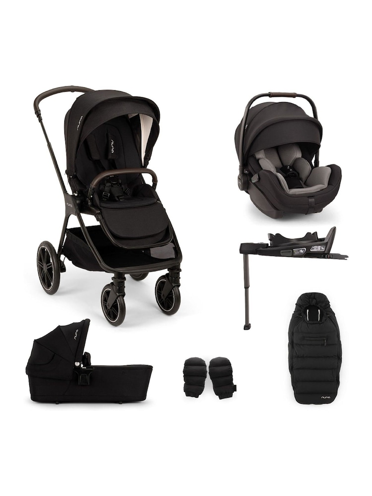 Nuna Caviar Triv LX Arra Flex Pushchair Bundle - Image 1 of 6