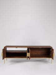 Swoon Light Brown Banner TV Unit - Image 6 of 8