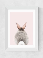 East End Prints White Baby Bunny Tail Print by Sisi and Seb - Image 2 of 2