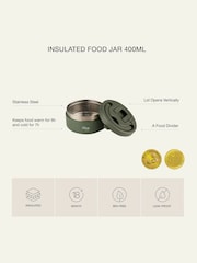 Citron 400ml Leakproof Stainless Steel Insulated Food Flask - Image 6 of 6