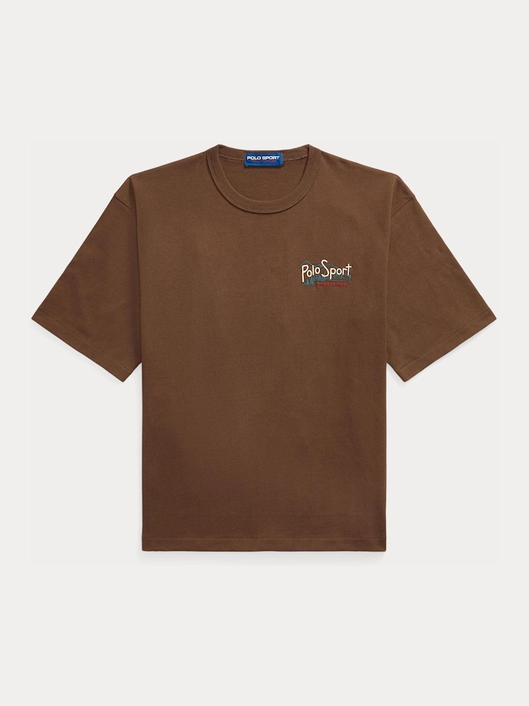 Polo Ralph Lauren Brown Sport Small Logo T-Shirt - Image 1 of 1
