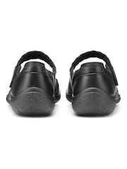 Hotter Black Shake II Touch Fastening Extra Wide Fit Shoes - Image 2 of 4
