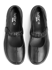 Hotter Black Shake II Touch Fastening Extra Wide Fit Shoes - Image 3 of 4