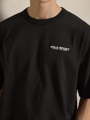 Polo Ralph Lauren Black Sport Back Print T-Shirt - Image 5 of 6