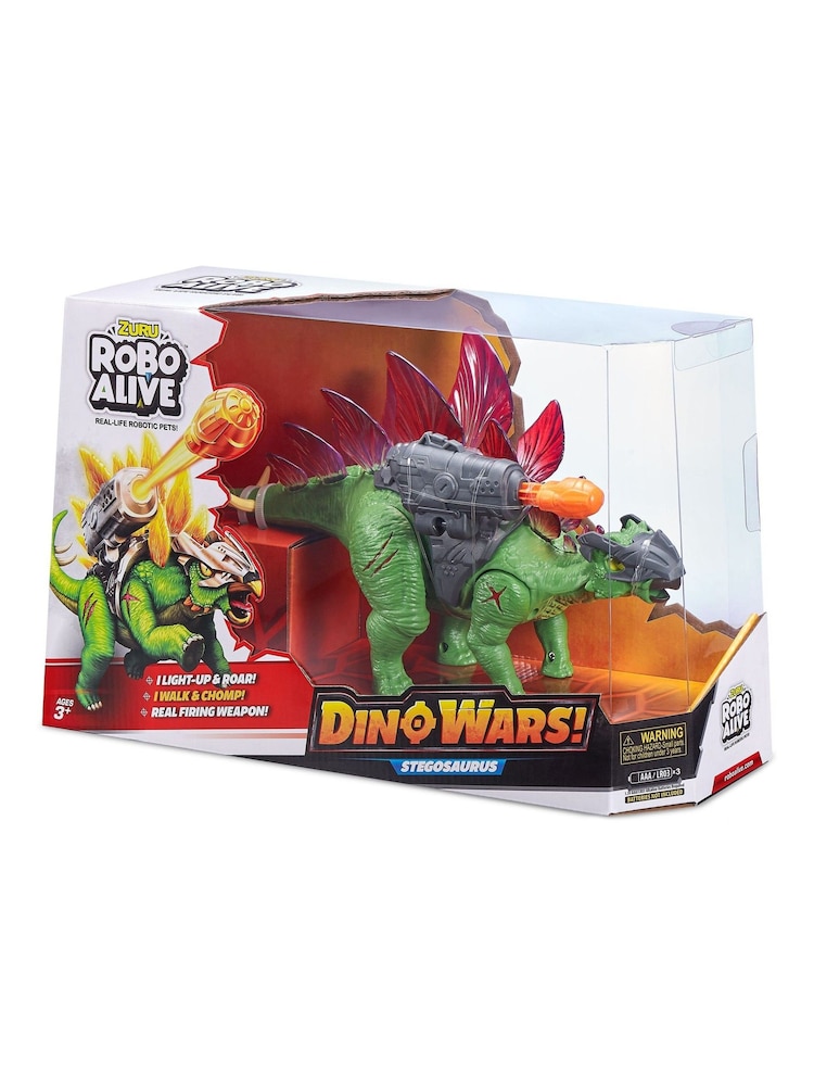 Zuru Robo Alive Multi Dino Wars Stegosaurus Toy - Image 4 of 4