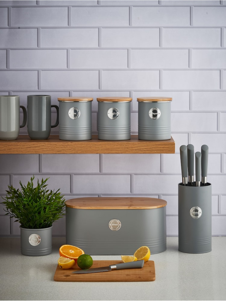 Typhoon Grey Living Tea, Coffee & Sugar Storage - Image 4 of 4