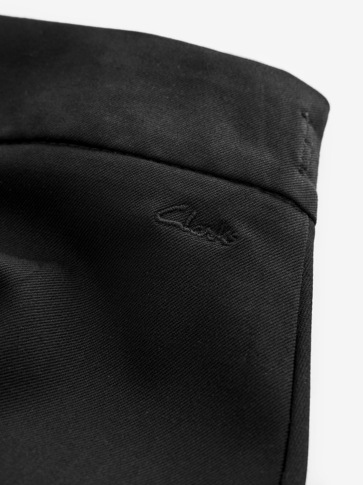 Clarks Black Senior Girls School Peplum Skirt - Image 11 of 11