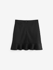 Clarks Black Senior Girls School Peplum Skirt - Image 8 of 11