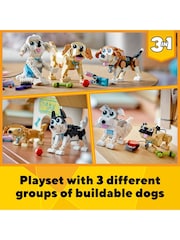 LEGO Creator 3 in 1 Adorable Dogs Animal Figures Toys 31137 - Image 4 of 8