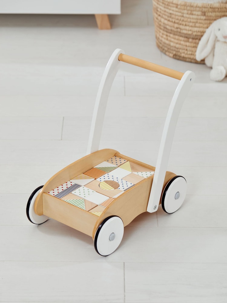JoJo Maman Bébé Pastel Baby Walker - Image 3 of 3