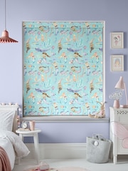 Voyage Aqua Blue Blackout Mermaids Party Made To Measure Roller Blind - Image 2 of 6