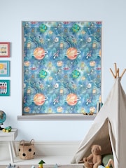 Voyage Sky Blue Blackout Out Of This World Made To Measure Roller Blind - Image 2 of 6