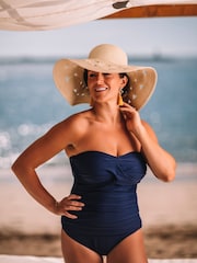 Seaspray Natural Cut-Out Detail Sun Hat - Image 3 of 3