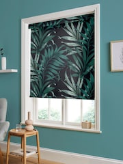 Graham & Brown Midnight Blue Yasuni Made to Measure Roller Blind - Image 2 of 6