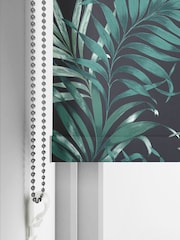Graham & Brown Midnight Blue Yasuni Made to Measure Roller Blind - Image 4 of 6