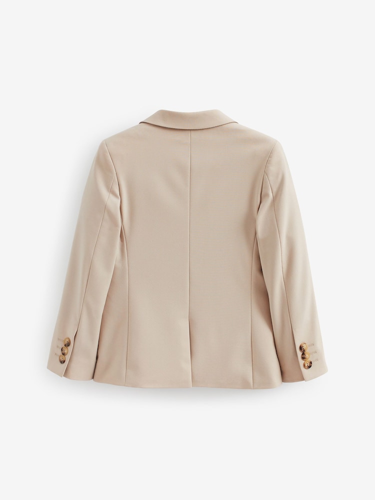 Neutrale Farbe - Hunkemöller – Rote kurze Anzugsjacke mit Fleece-Prägung (12 Monate–16 Jahre) - Bild 7 von 7 Neutrale Farbe - Hunkemöller – Rote kurze Anzugsjacke mit Fleece-Prägung (12 Monate–16 Jahre) - Bild 7 von 7