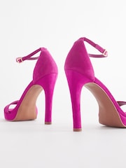 Pink - Signature Plateausandalen aus Leder - Bild 4 von 5
