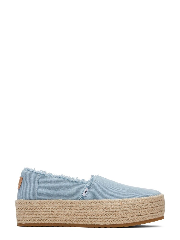 TOMS Vegan Valencia Platform Espadrille Shoes - Image 1 of 6