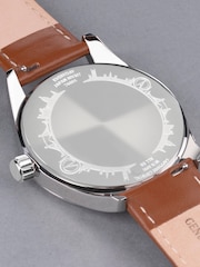 Accurist Mens Brown Everyday Leather Strap Analogue Watch - Image 5 of 7