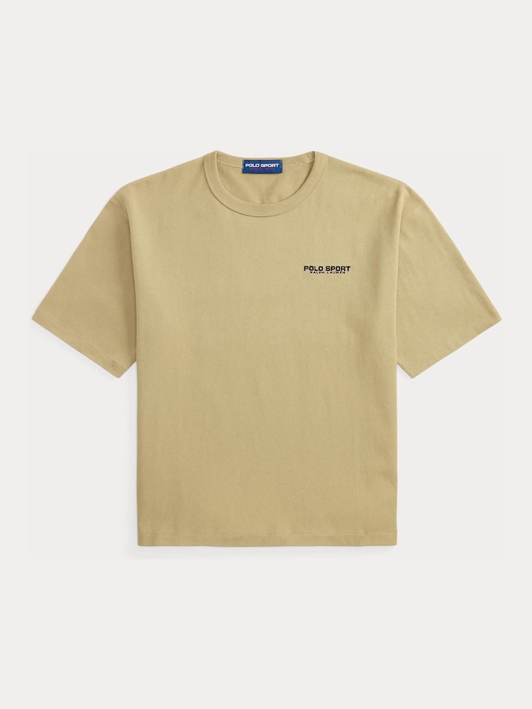 Polo Ralph Lauren Brown Sport Back Print T-Shirt - Image 6 of 6 Polo Ralph Lauren Brown Sport Back Print T-Shirt - Image 6 of 6