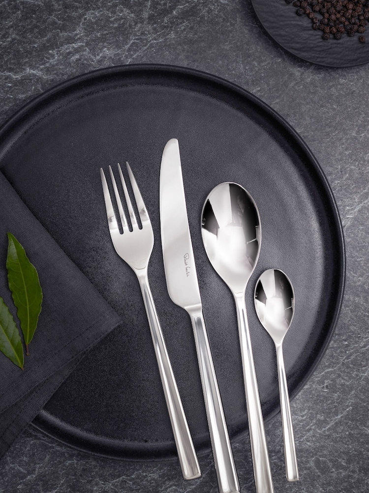 Robert Welch Silver 24pc Blockley Cutlery Set - Image 1 of 4
