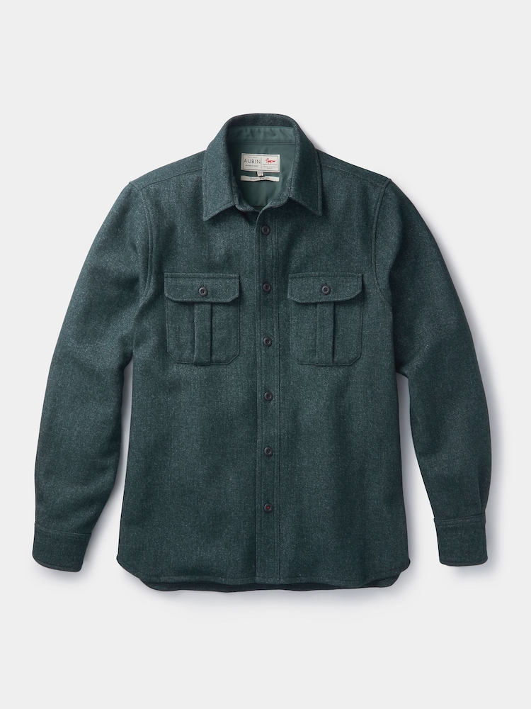 Aubin Lysaghts Wool Overshirt - Image 8 of 8