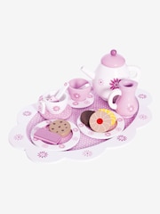 JoJo Maman Bébé Pretty Wooden Tea Set - Image 1 of 5
