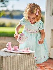 JoJo Maman Bébé Pretty Wooden Tea Set - Image 4 of 5
