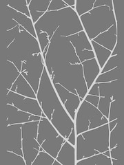 Graham & Brown Grey Boreas 10M Wallpaper - Image 3 of 3