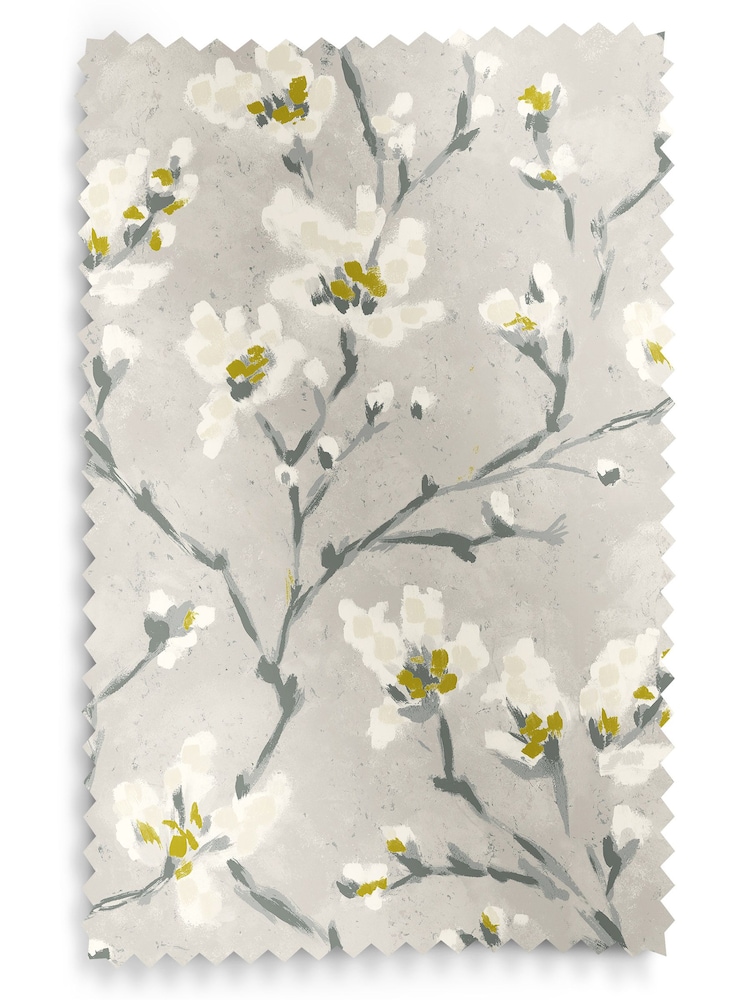 Yellow Burley Made To Measure Roman 100% Cotton Blind - Image 6 of 6