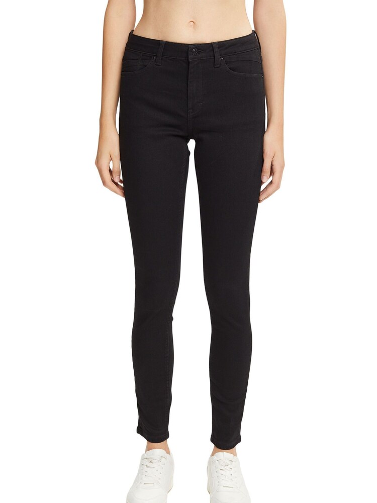 Esprit Black Rinse Skinny Fit Jeans - Image 3 of 4