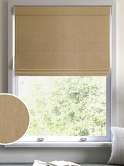 Gold Jaya Made To Measure Roman Blind - Image 1 of 6