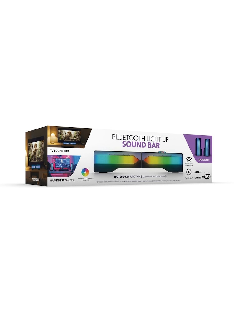 MenKind Bluetooth Light-Up Sound Bar - Image 1 of 12