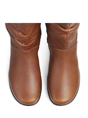 Hotter Tan Brown Regular Fit Derrymore II Zip-Fastening Boots - Image 3 of 3