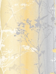 Graham & Brown Yellow Wildflower Shadow 10M Wallpaper - Image 2 of 3