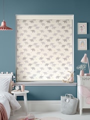 Cath Kidston Cream Kids Elephants Made To Measure Roller Blinds - Image 2 of 6
