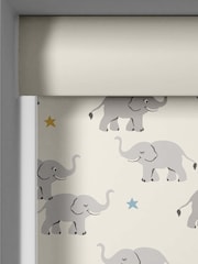 Cath Kidston Cream Kids Elephants Made To Measure Roller Blinds - Image 3 of 6