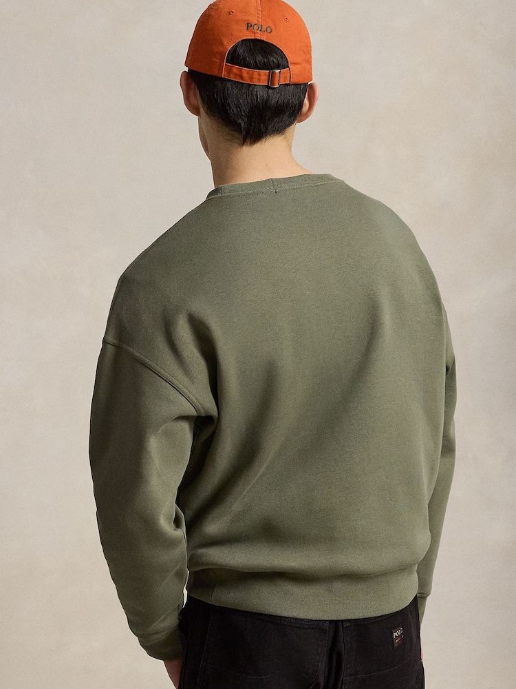 Polo Ralph Lauren Green Polo Sport Fleece Sweatshirt - Image 2 of 4 Polo Ralph Lauren Green Polo Sport Fleece Sweatshirt - Image 2 of 4