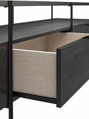 Dorel Home Black Europe Wainwright TV Stand 60in - Image 4 of 4