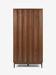 Jasper Conran London Brown Belgrave Walnut Wardrobe - Image 3 of 8