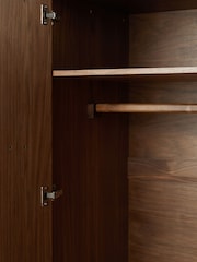 Jasper Conran London Brown Belgrave Walnut Wardrobe - Image 8 of 8