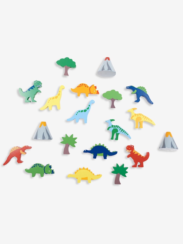JoJo Maman Bébé Dinosaur Print Pocket Set - Image 1 of 3